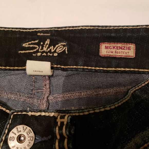 Silver Jeans, Mckenzie Slim Bootcut, W28/L32 - Picture 7 of 8